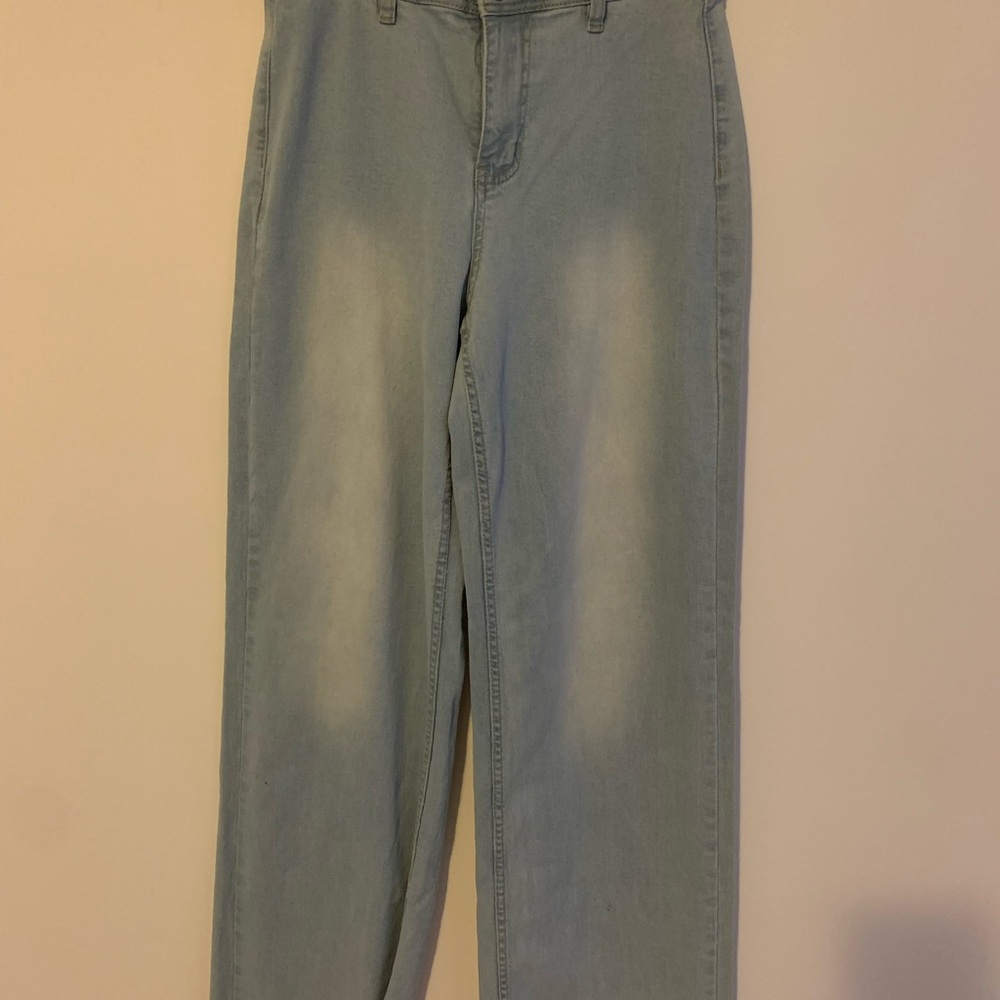 Classic Light Blue Straight Leg Women's Jeans